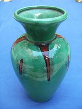 ancien vase en grès flammé