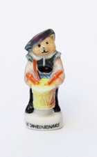 cyb - fève  ourson le tambourinaire -T7