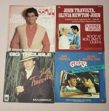 Lot 4 Vinyles 45t John