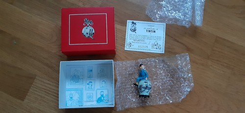 Figurine pixi tintin lotus - pixi,