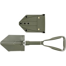 Pelle à dos MFH BW armée allemande Bushcraft en acier avec étui