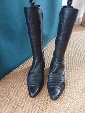 BOTTES FMODE PLEINE FLEUR CUIR VEAU POINT 39 VALEUR 239€