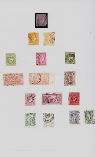 Collection lot timbres de - de,