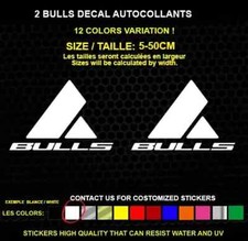 2 BULLS autocollant