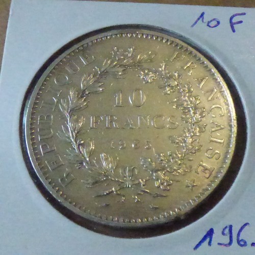 France francs hercule 1965 - france,