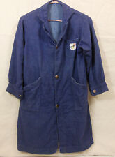 ancien blouse bleu enfant JO logo jeu olympique sport ecole travail