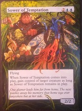 Semeuse de Tentation  Altérée - Altered Sower of Temptation - Magic mtg -