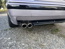 Baguette De Parchoc Arrière Pack M BMw E36 Coupé Cabriolet Compact Noir Brillant