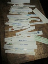 Cure dents collectors, publicitaires-Lot de 48-Thème divers-D époque-Neufs