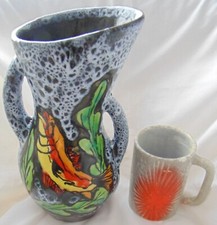 ensemble  Luc Vallauris Vase