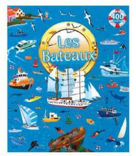 Livre Gommettes avec 400 autocollants - Les Bateaux