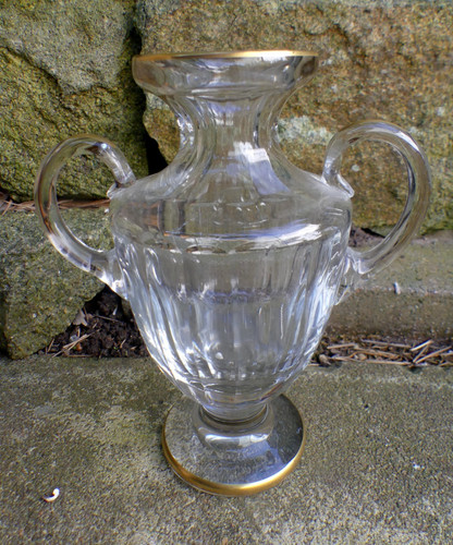 Vase médicis cristal de - vase,