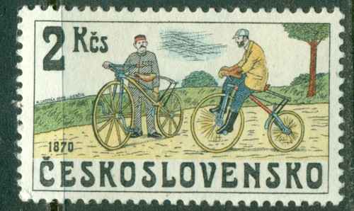 Czechoslovakia 1979 bicycles - ,