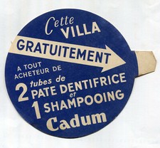 publicité ancienne CADUM 