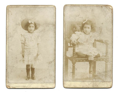 Deux belles photos - belles, cdv