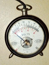 Voltmètre ancien sifam - voltmètre,