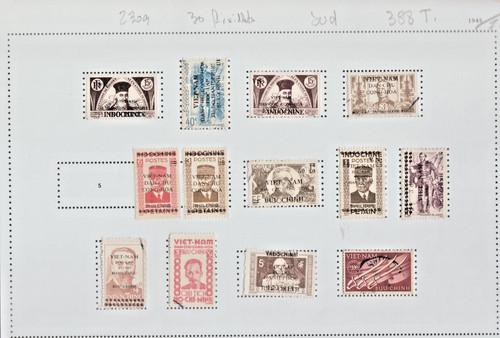 Ref 707 timbres vietnam - vietnam, lot
