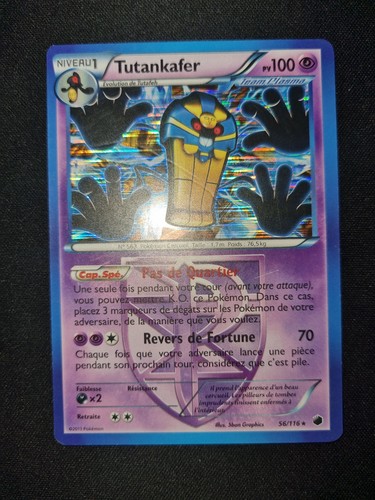 116 tutankefer holo carte - 56/116,