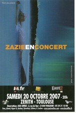 FLYER PLV - ZAZIE EN CONCERT