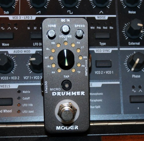 Mooer micro drummer pédale - drummer,