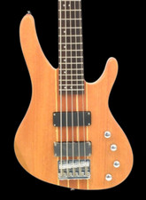 WASHBURN BASS FORCE 5 ABT SERIES Naturel Mat - 34" - guitar bass active 5 cordes