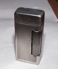 ancien briquet DUNHILL essence ? Argent ? foncionnel ? SUPERBE
