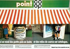 Publicité Advertising 079  1982  Point COOP ( 2pages)  vélo de course  catalogue