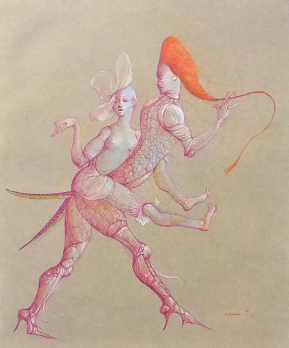 Léonor fini lithographie - léonor, jeu