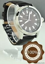 New Trend Limited GuEsS Watch Unisex Men Leather Steel Brown Multifunctions BNWT