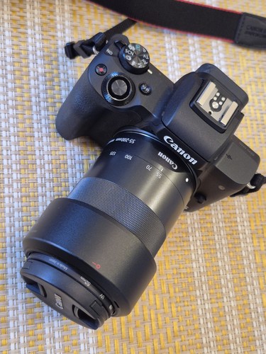 Canon eos m50 avec - eos, objectif