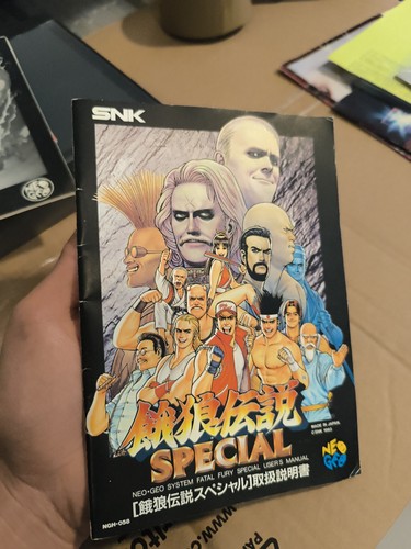 Manuel neo geo aes fatal - manuel,