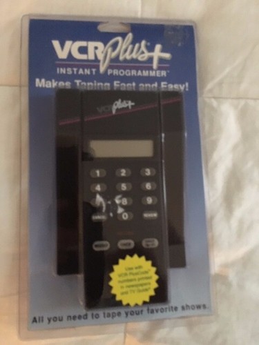 Vcr plus instant programmer - programmer,