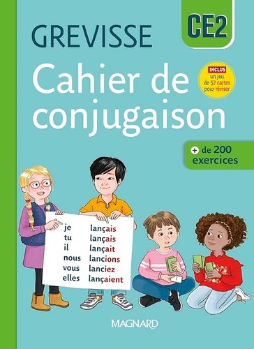 Cahier conjugaison grevisse - de,