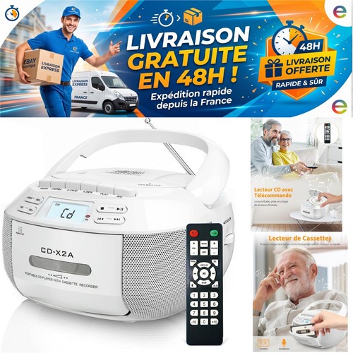 Greadio boombox lecteur - greadio, cd
