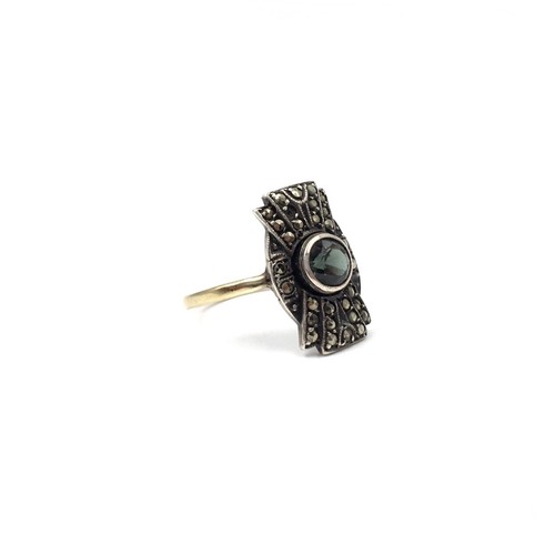 Bague ancienne jaune 8 - jaune,