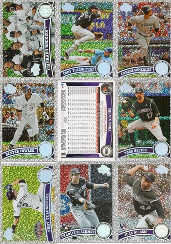 2011 topps diamond - topps, colorado
