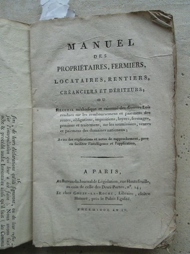 Manuel des proprietaires - manuel,