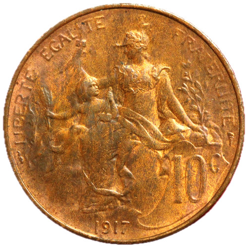 18935 10 centimes - 10, 1917