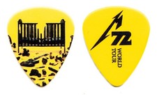 Médiator Jaune Metallica James Hetfield #2 - Tournée M72 2025