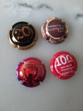 4 Capsules Champagne Habits De