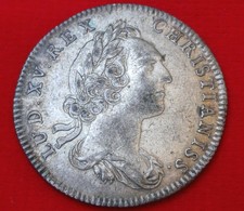 RARE jeton en argent LOUIS XV