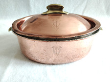 Ancienne rare cocotte cuivre