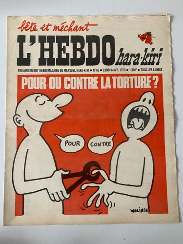 Hara kiri hebdo du - hara, n°62