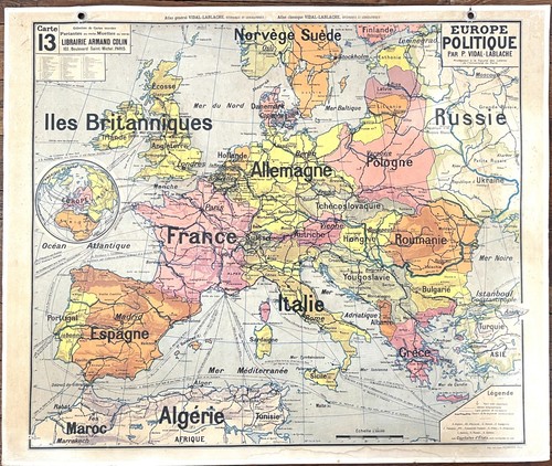 Rare ancienne carte - ancienne,