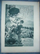 Ancienne affiche chemins - ancienne,