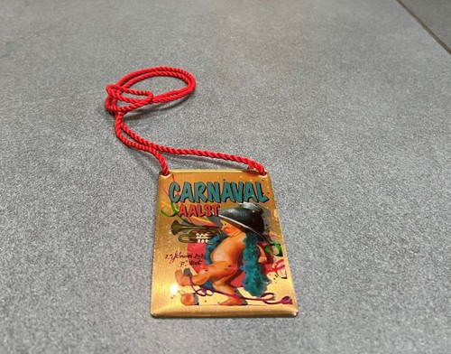 Plaque metal medaille carnaval - medaille,