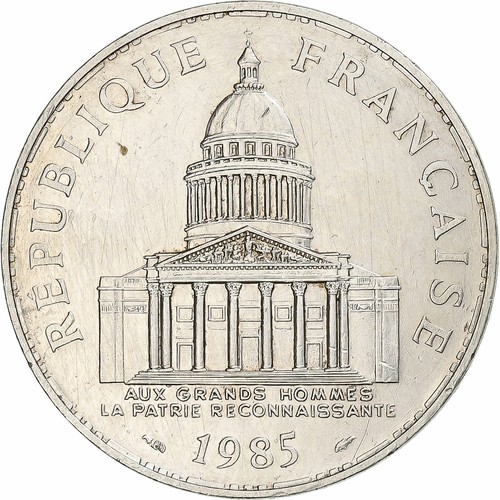 France panthéon 100 francs - panthéon,,