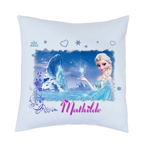 Coussin reine des neiges - coussin,