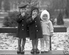 Portrait jeunes enfants sur un