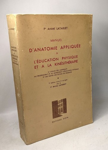 Manuel anatomie appliquée - manuel, d'anatomie